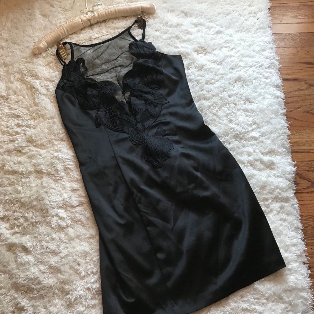 Bardot Black Slip Style Dress Size XS or 2